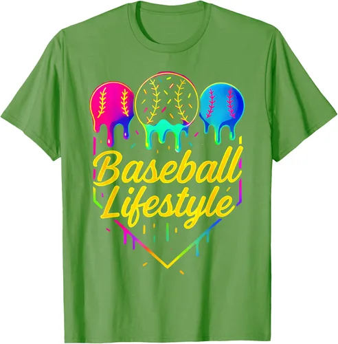 Vista 21 de Baseball Life Style 101 - Camiseta de béisbol para jóvenes