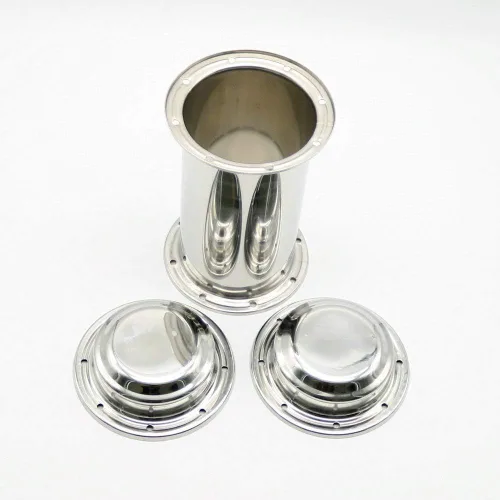 Vista 3 de Time Capsule - Contenedor de cápsula de acero inoxidable anticorrosión, resistente al agua, contenedor de bloqueo duradero para regalo futuro