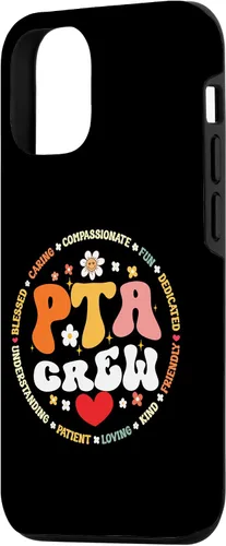 Vista 2 de iPhone 15 Parents Teacher Association Team Supporter PTA Crew Case