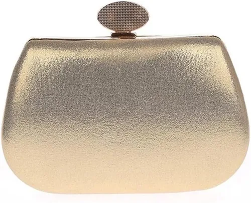 Vista 6 de Bolso de mano para mujer bolso de noche bolso de boda banquete fiesta bolso de mano dorado color A talla única talla única