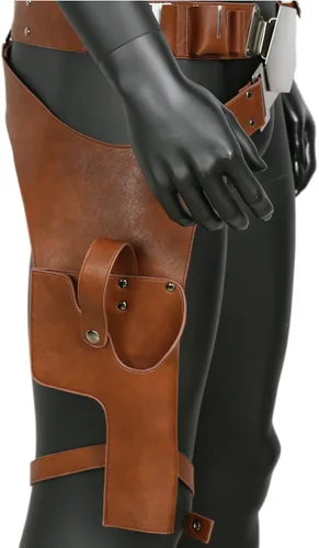 Vista 3 de Han Solo - Funda para cinturón de cosplay de piel sintética