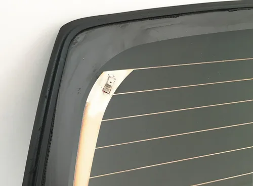 Vista 5 de Vidrio trasero calefactado para ventana trasera compatible con Nissan Frontier Pickup 4 puertas Crew Cab modelos 2001-2004