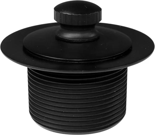 Vista 12 de Westbrass 597144-62 Conjunto de desbordamiento y desbordamiento tubular de polietileno de 14 pulgadas con placa frontal de 2 agujeros y tapón