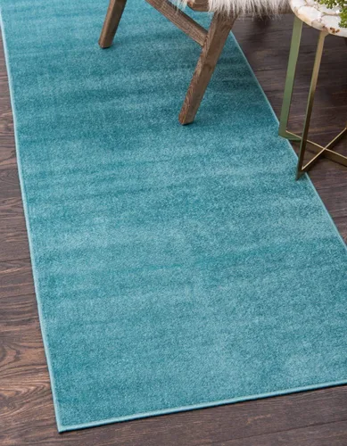 Vista 35 de Unique Loom Williamsburg Collection - Alfombra de área, color liso (2' 9" x 9' 10", color borgoña)