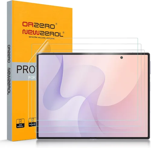 Vista 11 de Orzero (3 juegos de 12 paquetes de protectores de pantalla compatibles con Samsung Galaxy Z Flip 8/Flip 7, protector de pantalla con TPU suave