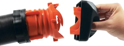 Vista 5 de Camco Tapa magnética para parachoques RV con ajuste de orejeta, cuenta con imanes de neodimio de alta resistencia, paquete de 2 (40312), color negro