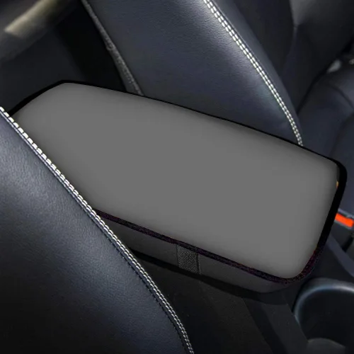 Vista 12 de Accesorios interiores de lunares Funda protectora universal para reposabrazos de consola central Protector de vehículo suave y cómodo