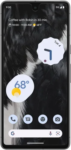 Vista 2 de OtterBox Protector de pantalla antimicrobiano Google Pixel 7 Alpha Flex - Transparente, ajuste de precisión, claridad de cristal, respuesta táctil