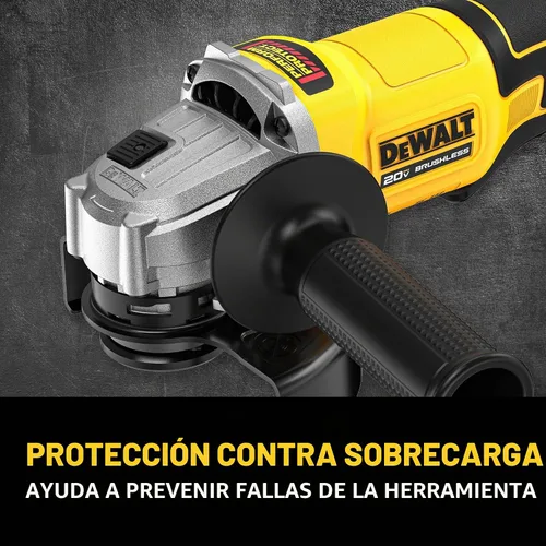 Vista 6 de DEWALT 20V MAX Cordless Brushless Grinder Impact Driver Combo (DCK234D1P1)