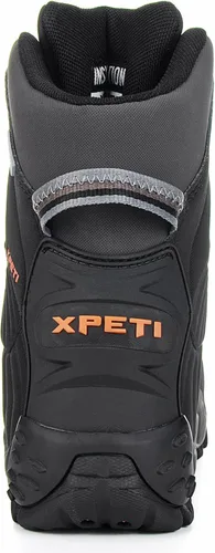 Vista 5 de XPETI Thermator - Botas de senderismo ligeras y antideslizantes para hombre, Nieve