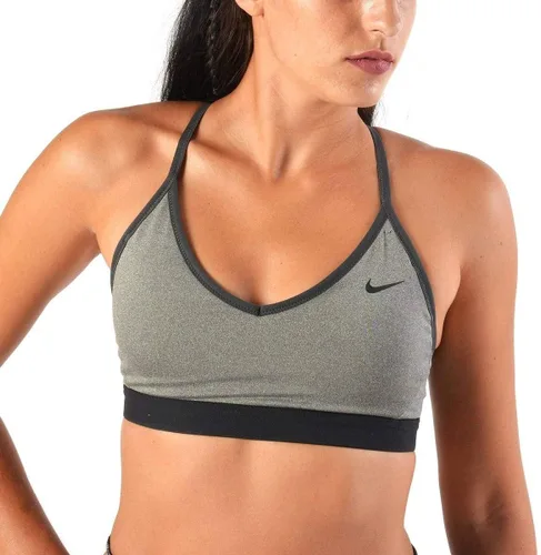 Vista 6 de Nike Pro Indy - Brasier deportivo para mujer., Gris, L