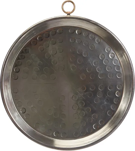 Vista 3 de Pentole Agnelli Molde de cobre para Farinas a, HaMm. erró con llanta, diámetro 30 Cm.