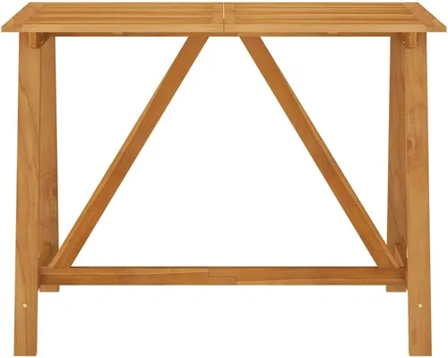 Vista 4 de Ensemble de Bar de Jardin Gris Anthracite 7 Pièces con primos, Mesa y Tabourets Haute Pour Terrasse, Balcón, Extérieur - Design Moderne en Bois