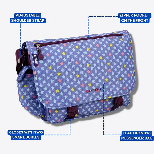 Vista 3 de J World New York Terry bolsa tipo cartero