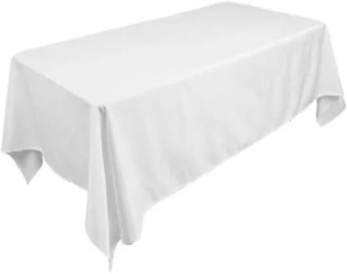 Vista 7 de Tektrum mantel rectangular de poliéster, 54 נ84 pulgadas. Tela gruesa, resistente y duradera
