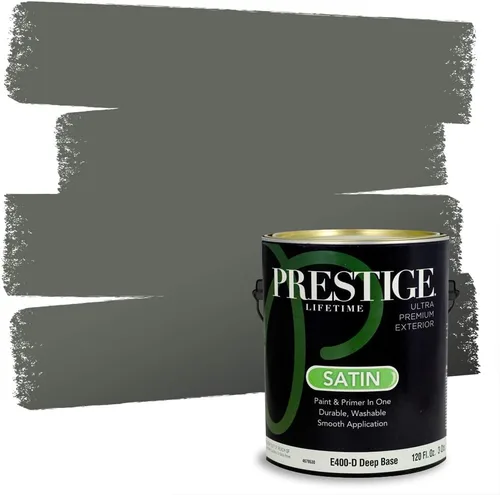 Vista 108 de Prestige Paints - 2 en 1, pintura base y pintura de exterior, P400-D-SW7053