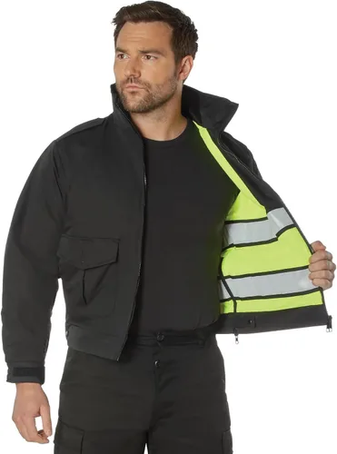 Vista 3 de Rothco Chaqueta uniforme reversible de alta visibilidad