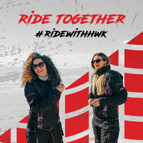 Vista 7 de HWK Chaqueta de motocicleta de aventura/turismo para mujer, chaqueta de motocicleta para mujer con armadura CE para montar en moto enduro
