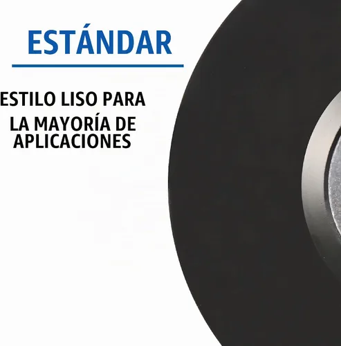 Vista 3 de Mercer Industries 325045-4-1/2" x 5/8"-11 Almohadilla de respaldo estándar para discos de fibra
