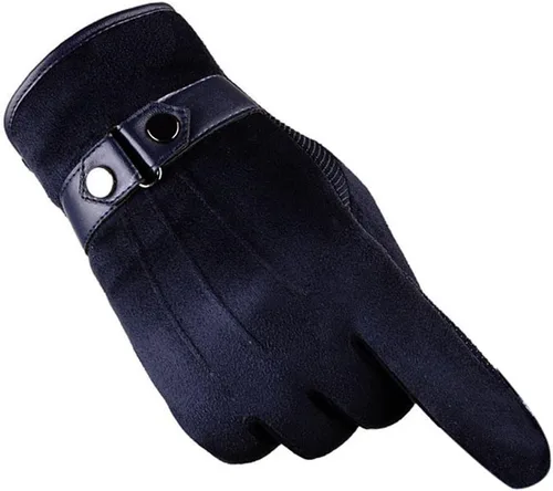 Vista 2 de Guantes de invierno hombres mujeres pantalla táctil Correr guantes frío guantes caliente conducción ciclismo guantes térmica