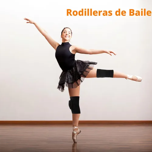 Vista 7 de Rodilleras de voleibol, 2 pares de rodilleras de voleibol para niñas, rodilleras para mujeres, jóvenes y niños, rodilleras negras suaves