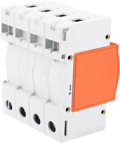 Vista 6 de Oumefar 4 Pole AC 420V House Protector 40KA dispositivo de pararrayos de baja tensión Dispositivo de carril DIN