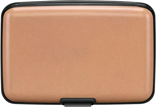 Vista 21 de ELFISH Protector de tarjeta de crédito con bloqueo RFID, funda de aluminio para identificación, tarjeteros rígidos, cartera de metal para hombres