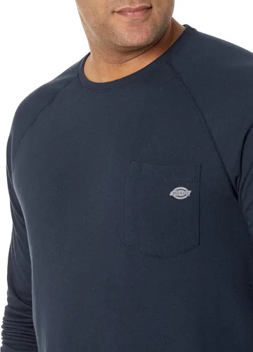 Vista 4 de Dickies Camiseta de manga larga para hombre de temperatura grande y alta