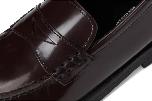 Vista 7 de Florsheim Mocasines Croquet Penny JR para niños pequeños y grandes Borgoña