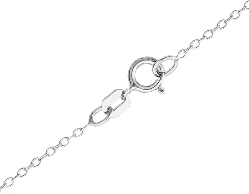 Vista 2 de Disney Joyería de Mickey Mouse para mujer, collar con colgante de cristal chapado en plata