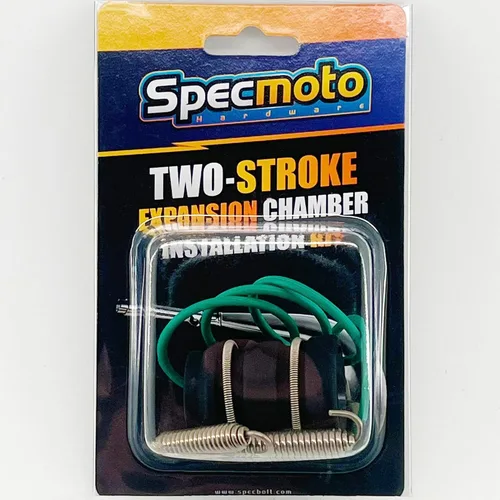 Vista 3 de Cámara de expansión de 21/0.906 in a kit de resorte y sello de acoplador de silenciador Euro 2-Stroke KTM SX, Husqvarna TC y GasGas MC 65 85 105 cc