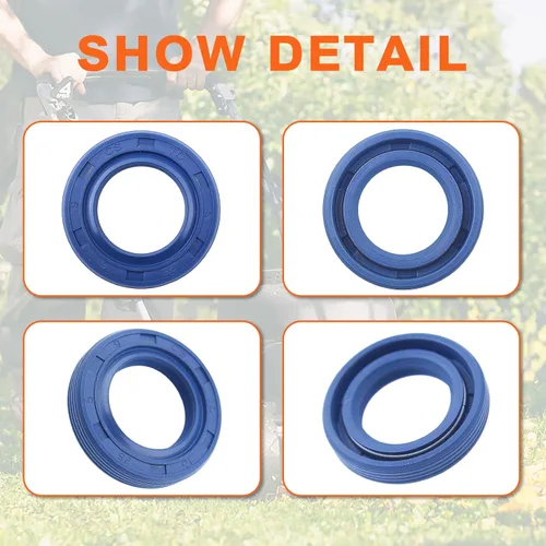 Vista 5 de Sello de aceite para Stihl MS170 MS180 MS170C MS180C MS171 MS181 MS211 MS190 MS190T MS191T MS311 MS391 017 018 BR500 BR550 BR600 BR700 BR700 BR800