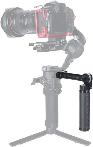 Vista 5 de NICEYRIG Kit de empuñadura de cuero para DJI Ronin S/SC / RSC2, mango de ajuste de 200 grados con soporte de extensión de montaje roseta - 332