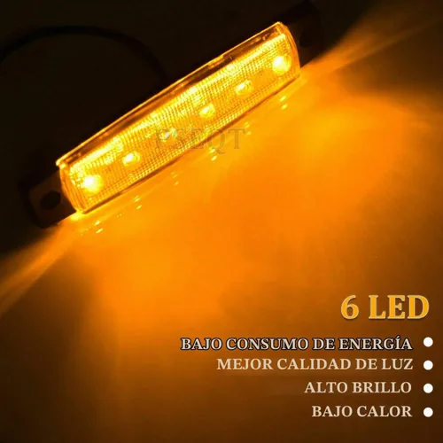 Vista 2 de PSEQT 10 unidades de luces LED de tira de roca para auto, luces de rueda de bajo brillo, kits de iluminación para guardabarros, impermeables
