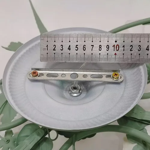 Vista 7 de LITFAD Lámpara de techo moderna con forma de flor, luz de techo empotrada con pantalla de vidrio blanco, casa de campo botánica cerca de techo