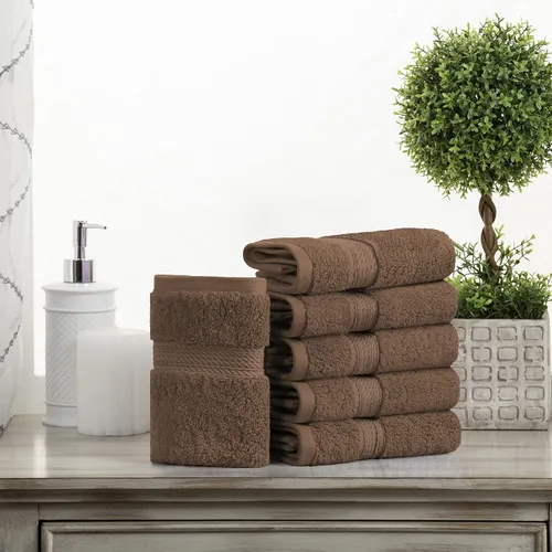 Vista 156 de BNM Toallas de Algodón Egipcio de Peso Pesado, Ideales para Baño, Ducha, Spa, Hotel, 800 GSM, Toallas Faciales/de Aseo, Toallas de Mano, Toallas