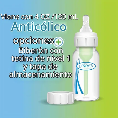 Vista 8 de Dr. Brown's Extractor de leche de una pieza de silicona 100% silicona, colector de leche materna manos libres con opciones anticólicos + biberón