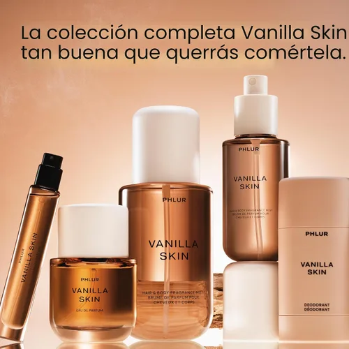 Vista 3 de PHLUR Vanilla Skin & Heavy Cream Body Mist - Fragancia en spray para cabello y cuerpo - (8 onzas líquidas)