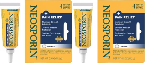 Vista 13 de Neosporin + Crema de doble acción para aliviar el dolor, 0.5 onzas