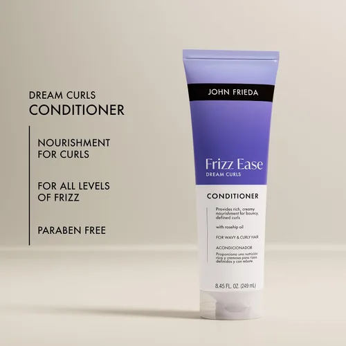 Vista 4 de John Frieda Frizz Ease Dream - Acondicionador de rizos para cabello rizado, 8.45 onzas líquidas, paquete de 2