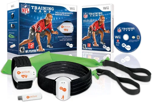 Vista 2 de EA Sports Active NFL Training Camp - Nintendo Wii (Bundle)