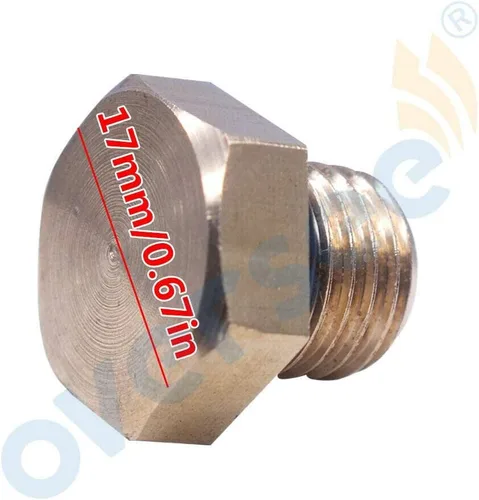 Vista 2 de Depósito del enchufe 6H1-43829-00 con junta tórica 93210-09165 para Yamaha 75-90HP 2pcs/set