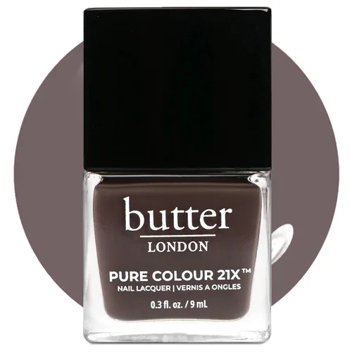Vista 34 de butter LONDON PC21X Esmalte de uñas – Secado rápido, color de larga duración con acabado similar al gel y laca de uñas resistente a las virutas que