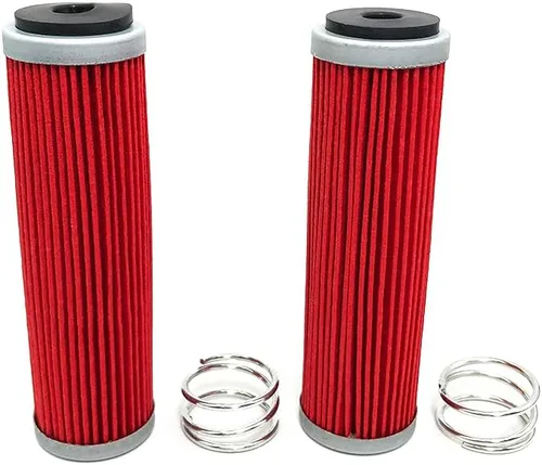 Vista 4 de OTOM OUDIMO - 2 filtros de aceite de motor para motocicleta, papel de filtración importado para ZONGSHEN NC250 NC450 Off-Road Motocross Dirt Bike