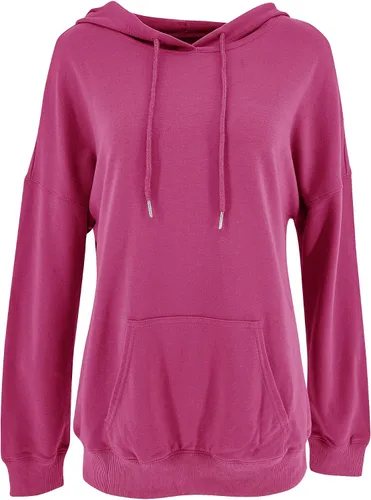 Vista 7 de Yuccalley Sudaderas con capucha y bolsillo de manga larga para mujer