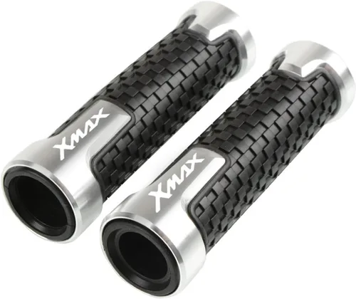 Vista 14 de Motorcycle Handlebar Grips Motorcycle Accessories Xmax 7/8" 22MM Handlebar Hand Grips Handle Bar End Cap Plug for Xmax 125 250 300 400 2013-2021