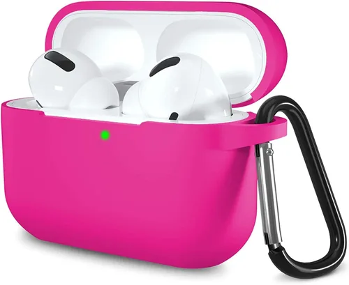 Vista 8 de Lerobo Funda compatible con AirPods Pro, funda protectora de silicona suave diseñada para Apple AirPod Pro 2, funda de carga para mujeres y hombres