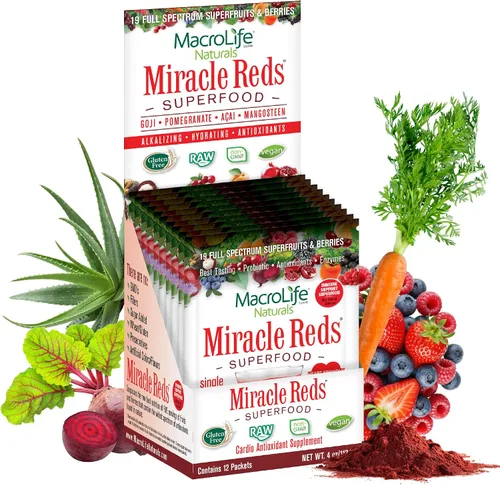 Vista 10 de Miracle Reds - Superalimento, 4110005, 30 Oz, 1, 1