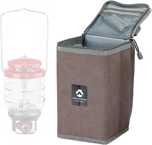 Vista 9 de CAMPINGMOON - Estuche de almacenamiento para farol de camping T-8, T-9