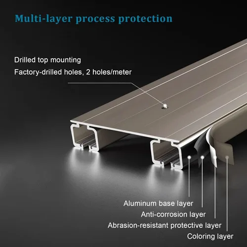 Vista 2 de Double Track Curtain Rail 6 8 10 Ft Curtain Track Ceiling Mount Smooth Sliding Ceiling Track Room Divider For Living Room, Bedroom